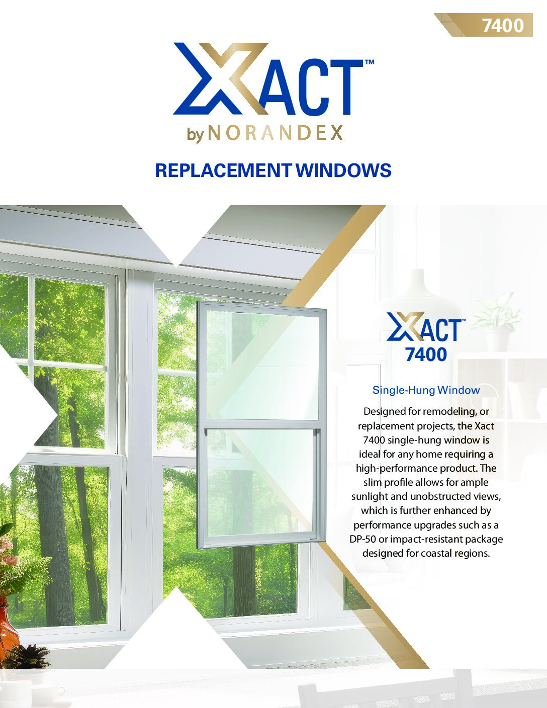 Xact 7400 Replacement Sell Sheet