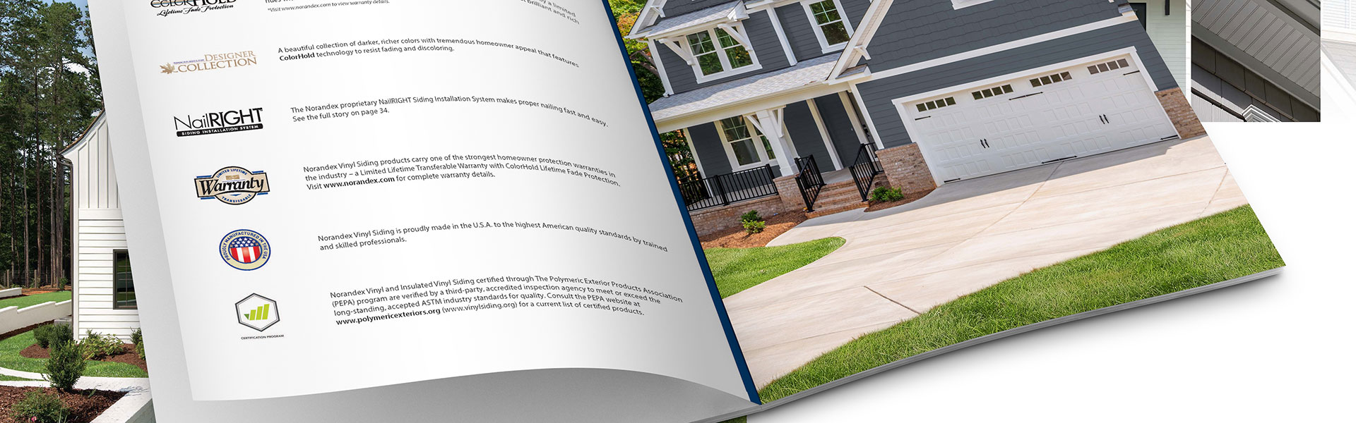 Product Literature for Vinyl Siding Norandex