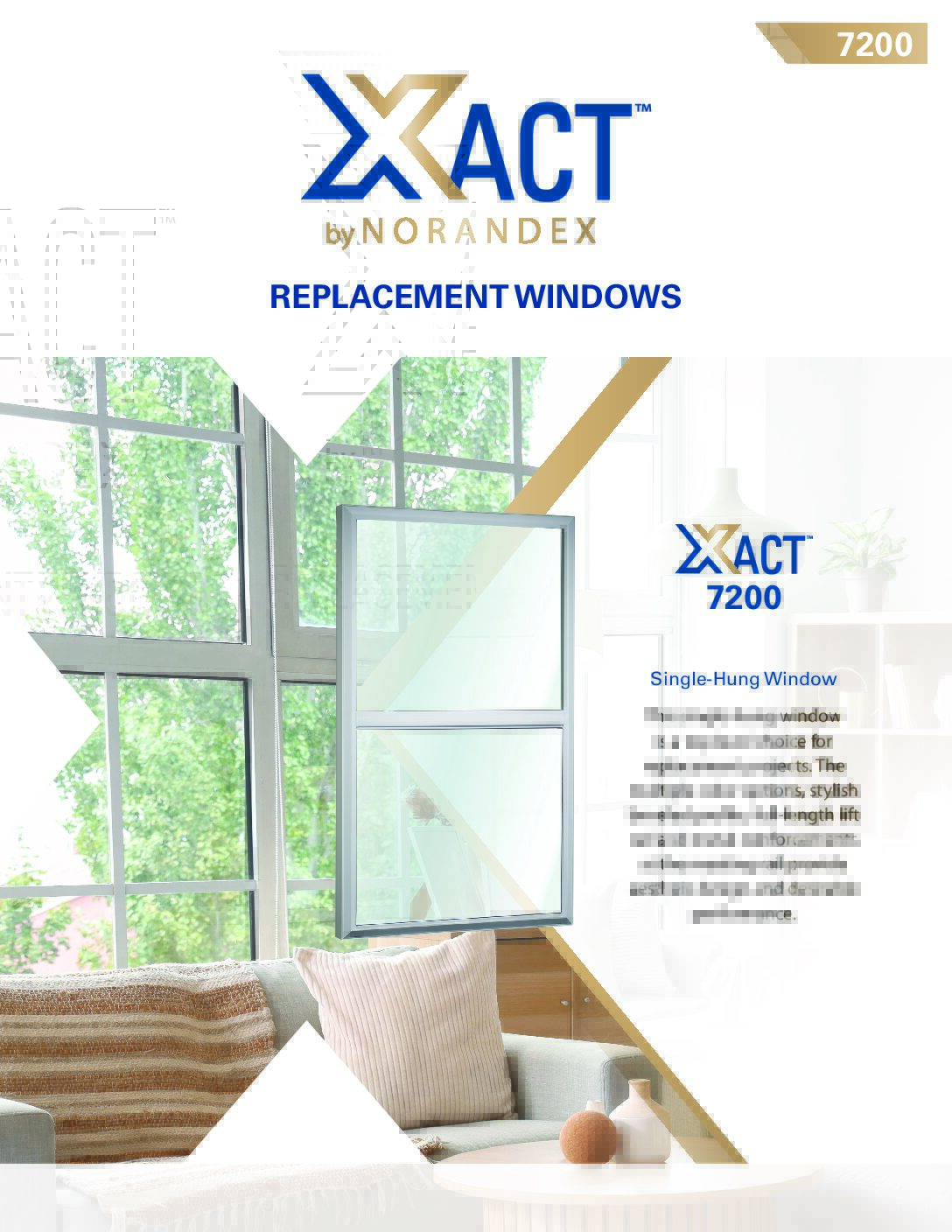 Xact 7200 Replacement Sell Sheet