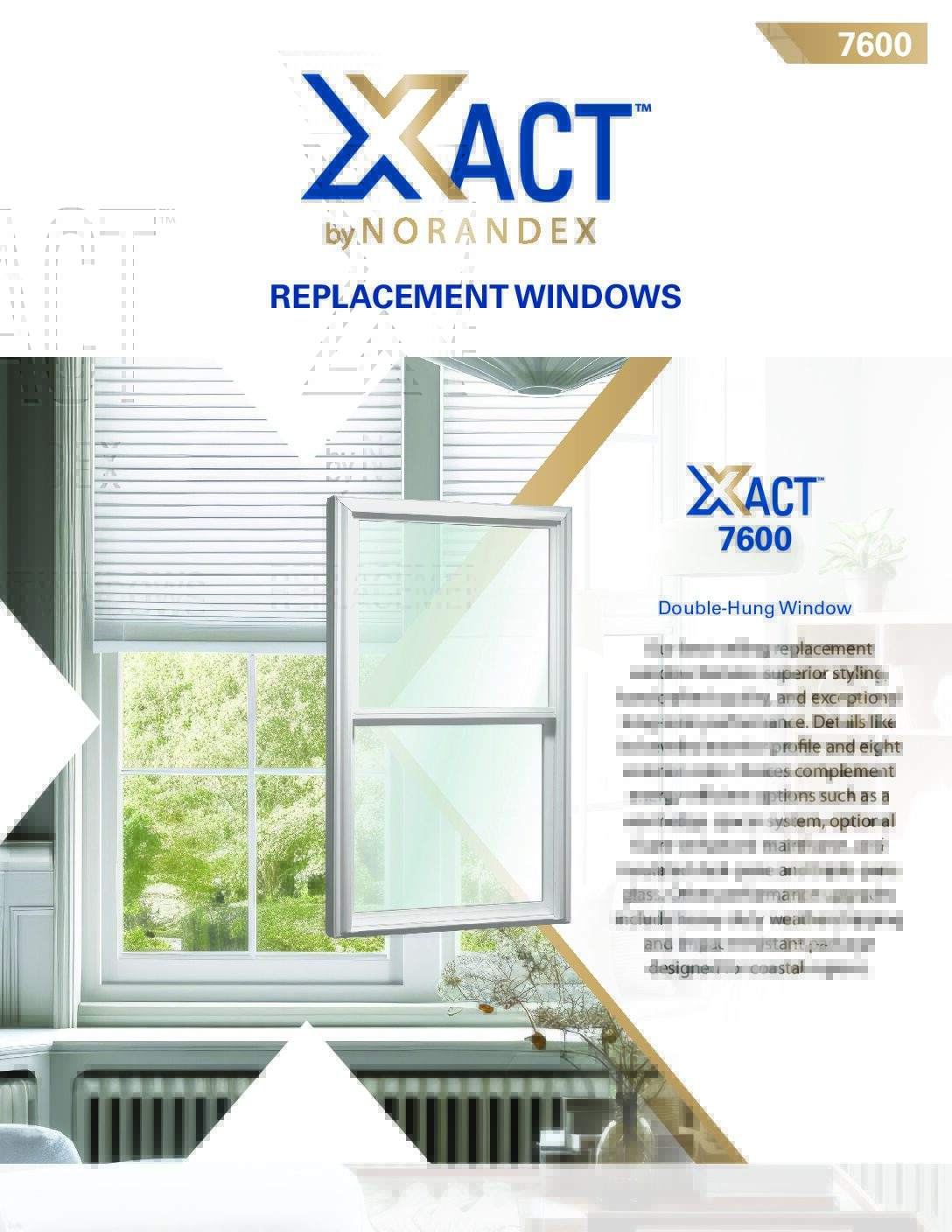 Xact 7600 Replacement Sell Sheet
